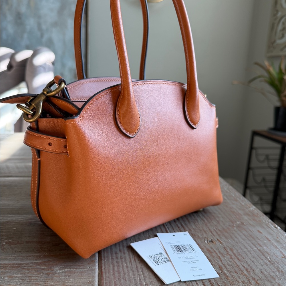 Coach Soft Empire Carryall Bag 21 - Toffee - Picture 3 of 5